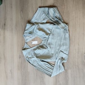 Anthropology long sleeve blouse